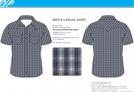 Mens Casual Shirt No0093 (40x40 140x100)