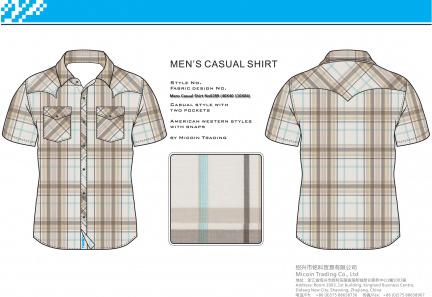 Mens Casual Shirt No0289 (40X40 110X84)