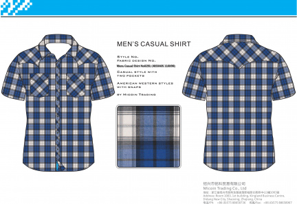 Mens Casual Shirt No0291 (40SX40S 110X90)