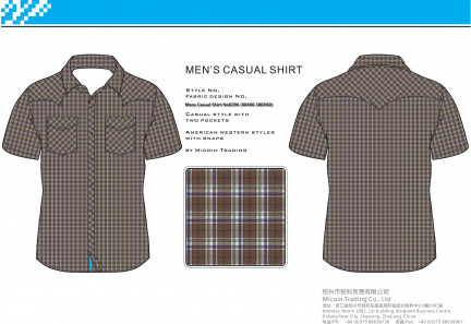 Mens Casual Shirt No0296 (60X60 180X40)