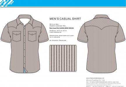 Mens Casual Shirt No0306 (60X60 130X120)