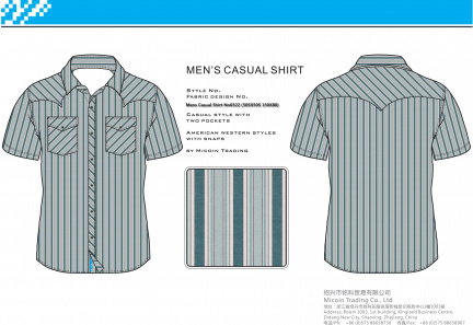 Mens Casual Shirt No0322 (50SX50S 150X80)