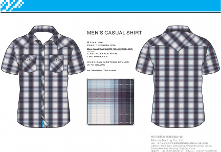 Mens Casual Shirt No0331 (50+40(2)X50+40(2) 130X90)