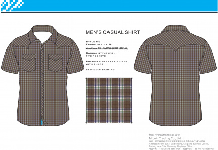Mens Casual Shirt No0336 (60X60 180X140)