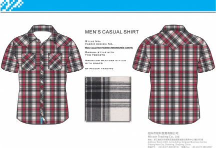Mens Casual Shirt No0360 (40SX40S(40D) 120X70)