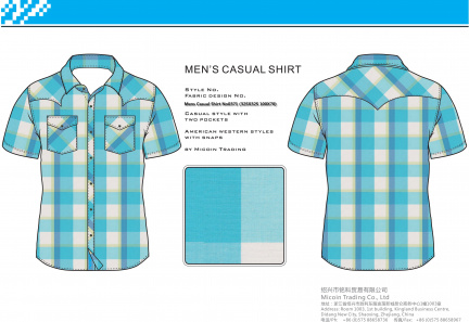 Mens Casual Shirt No0371 (32SX32S 100X70)