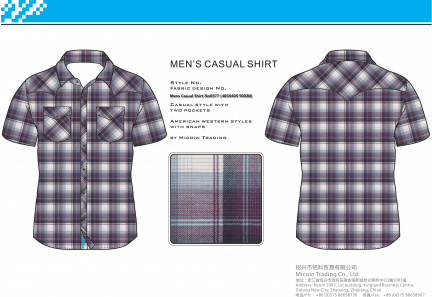 Mens Casual Shirt No0377 (40SX40S 90X80)
