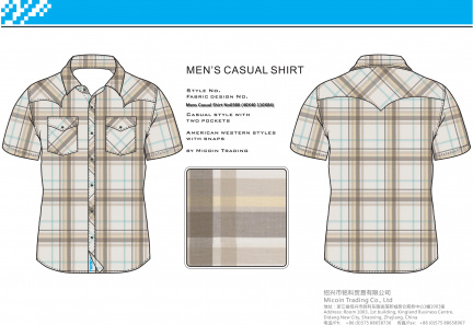 Mens Casual Shirt No0380 (40X40 110X84)