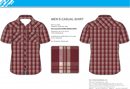 Mens Casual Shirt No0386 (40SX40S 120X70)