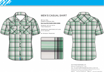 Mens Casual Shirt No0491 (40X40 120X80)