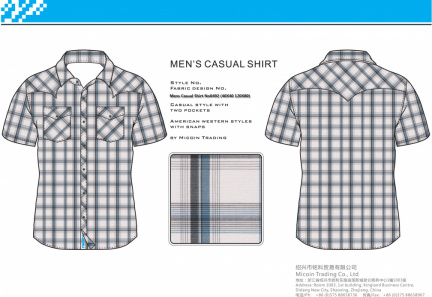 Mens Casual Shirt No0492 (40X40 120X80)
