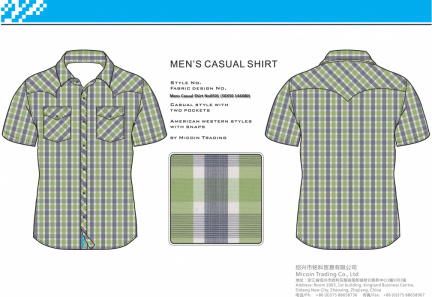 Mens Casual Shirt No0501 (50X50 144X80)