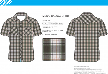 Mens Casual Shirt No0514 (40X40 120X80)