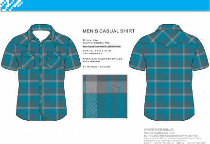 Mens Casual Shirt No0535 (10X10 64X56)