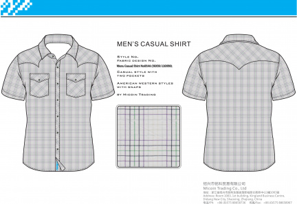 Mens Casual Shirt No0544 (50X50 110X90)