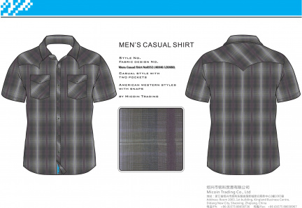 Mens Casual Shirt No0552 (40X40 120X80)
