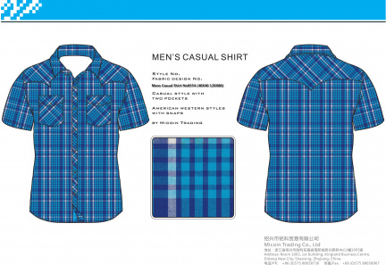 Mens Casual Shirt No0554 (40X40 120X80)