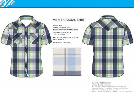 Mens Casual Shirt No0556 (40X40 120X80)