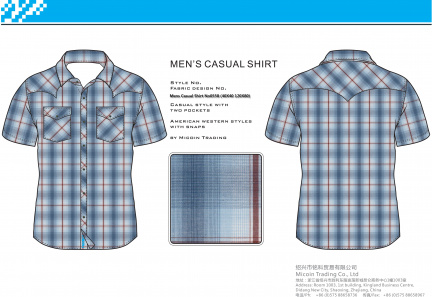 Mens Casual Shirt No0558 (40X40 120X80)