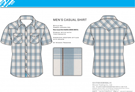 Mens Casual Shirt No0562 (40X40 100X72)