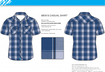 Mens Casual Shirt No0566 (40X40 120X80)
