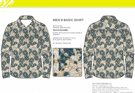Mens Print Shirt No0009