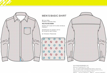 Mens Print Shirt No0010