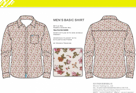 Mens Print Shirt No0029
