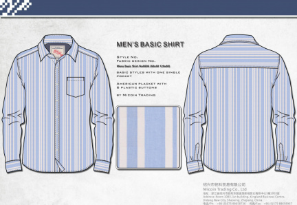 Mens Basic Shirt No0606 (60x60 120x80)